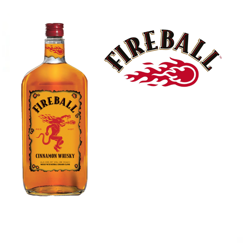 Fireball Cinnamon Whisky Liqueur 1l